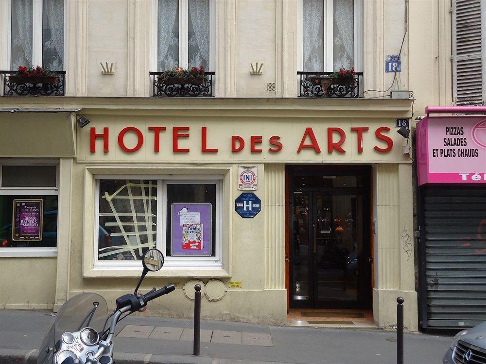 Hotel Des Arts Paris Eksteriør billede